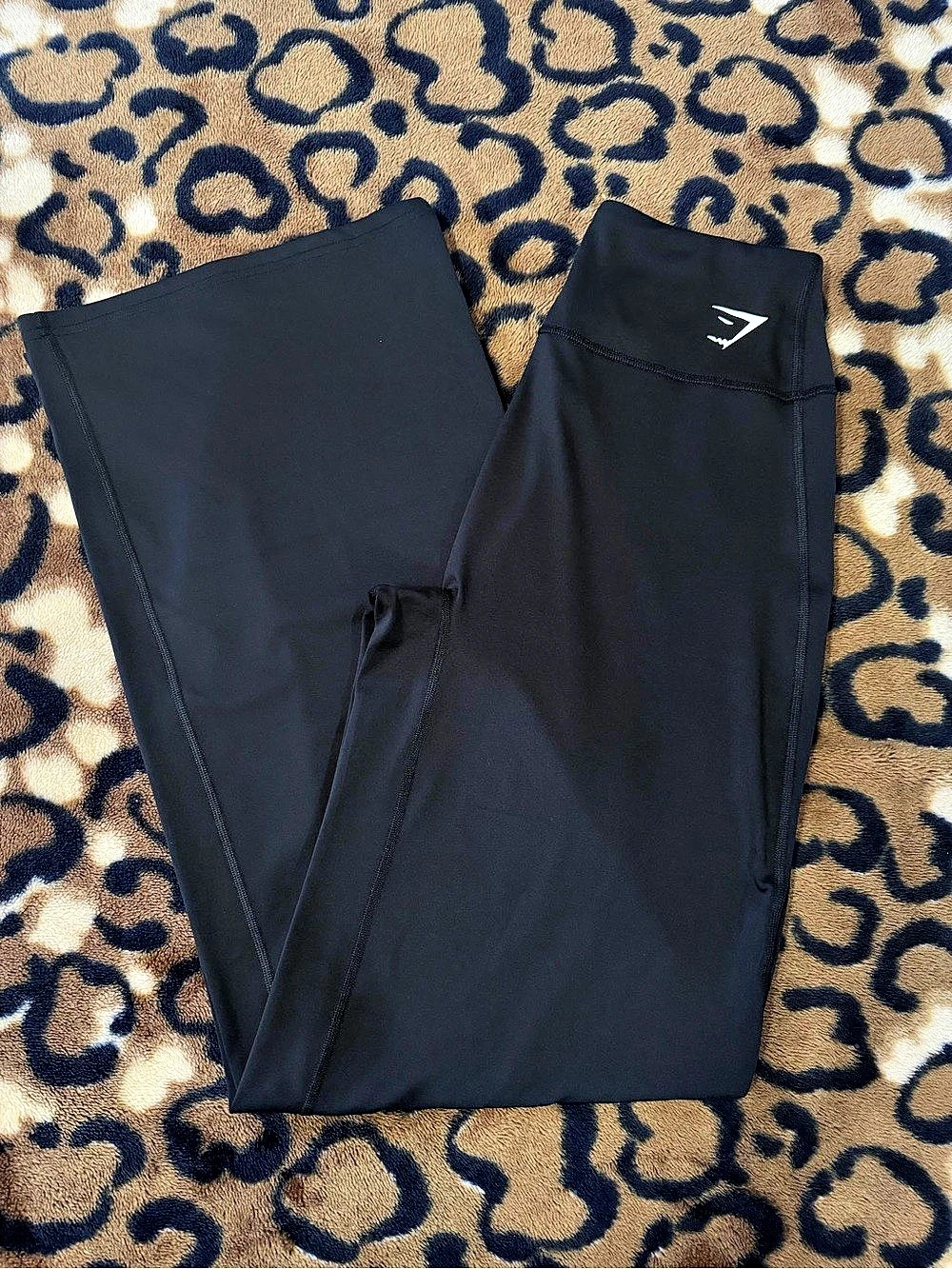 Gymshark Everyday Seamless Flared Leggings Black